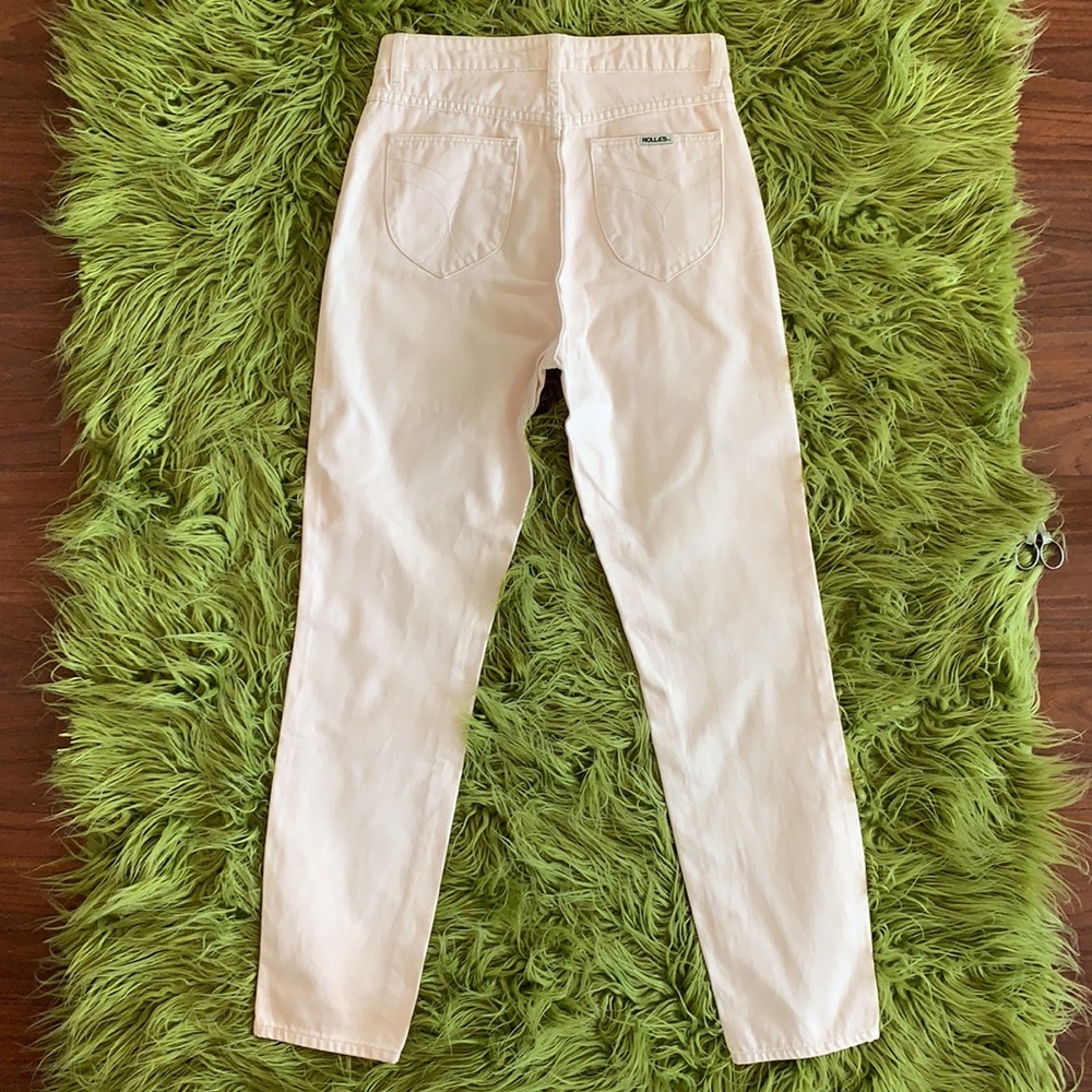 Light Pink Rollas Dusters Denim Jeans !!! Gem